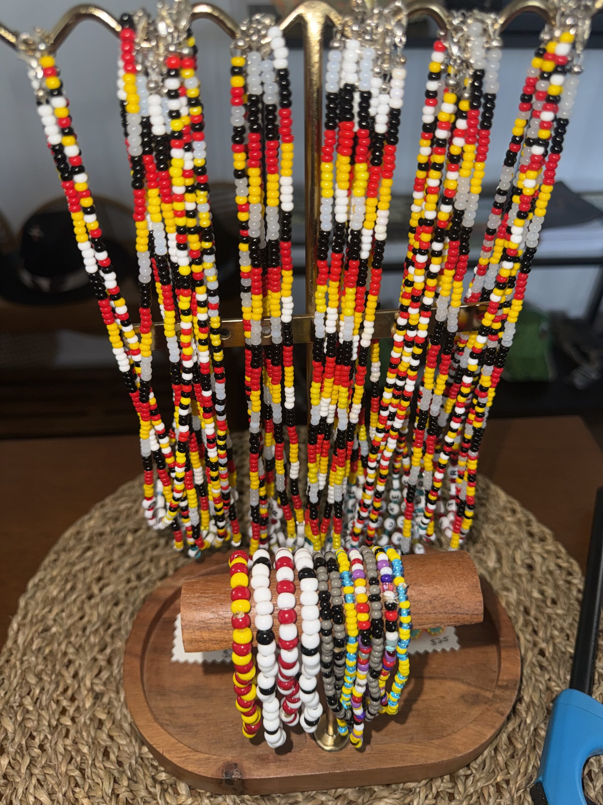 Traditional Multicolor Beaded Necklaces